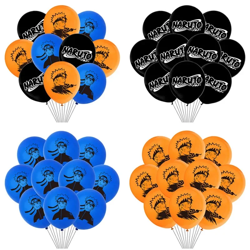 Baby Products Good For Adults - 10pcs Cartoon Latex Balloons NARUTO Set