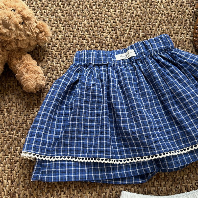Baby Products Korean - 2026 Summer New Products Children's Checkered