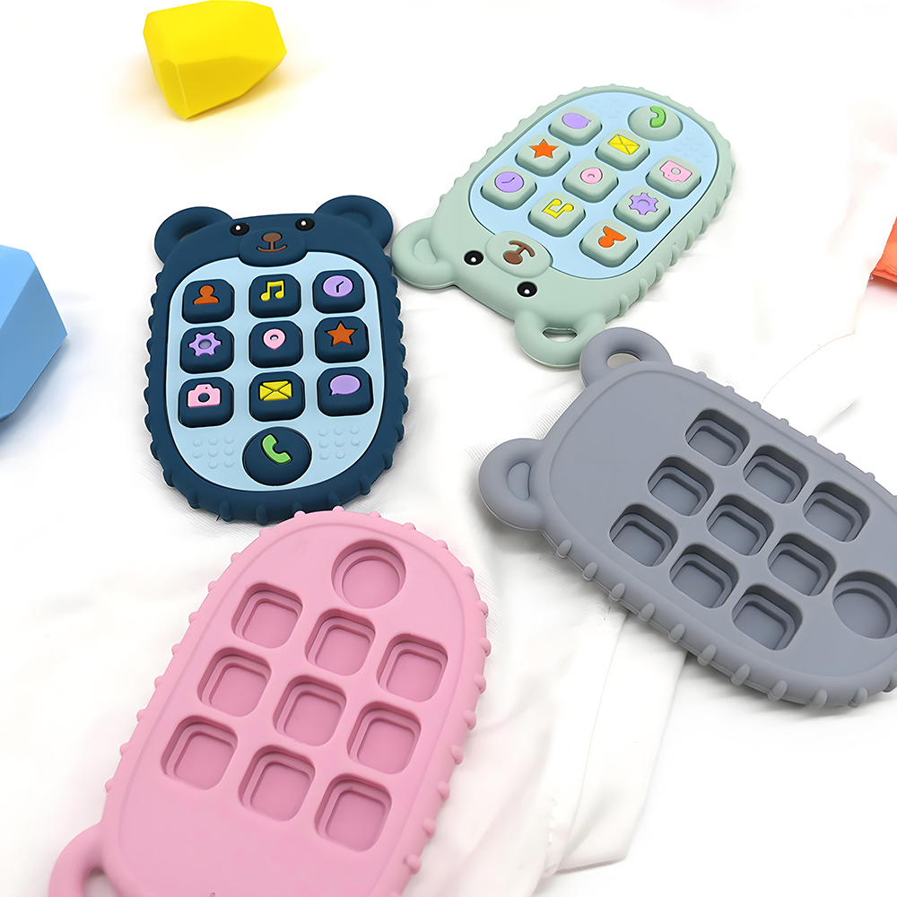 Baby Teether mobile phone Shap - Baby Products Gift Set 评论和价格
