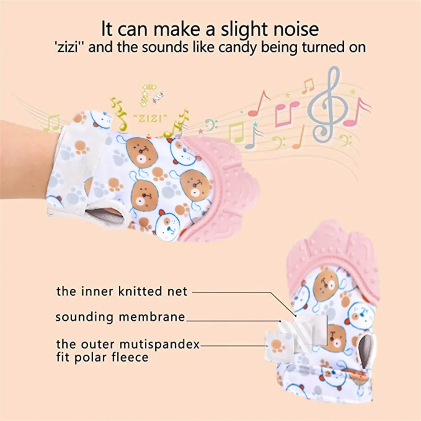 Newborn Teething Silicone Mitt - Teething Mitten Baby 评论和价格