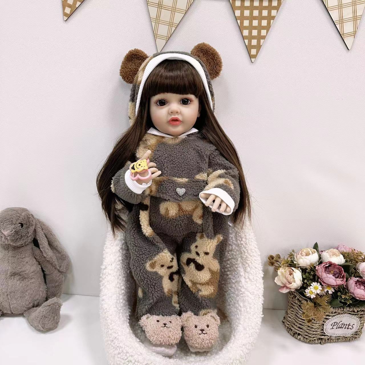 Cokela 55cm Realistic Silicone - Baby Products For Newborn 评论和价格