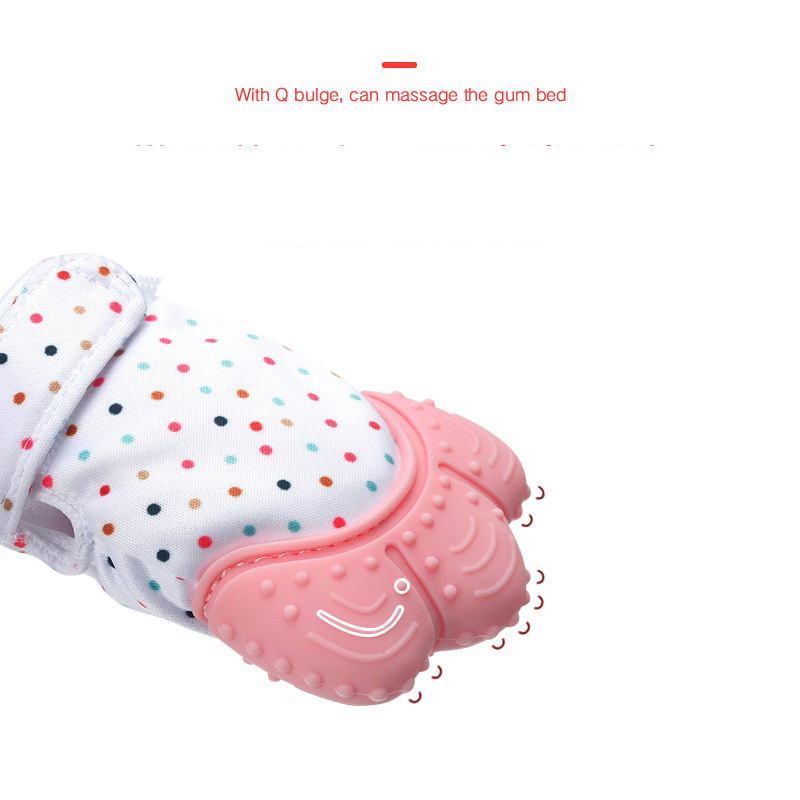 Smoothing Baby Teething Mitten - Teething Mitten Baby 评论和价格