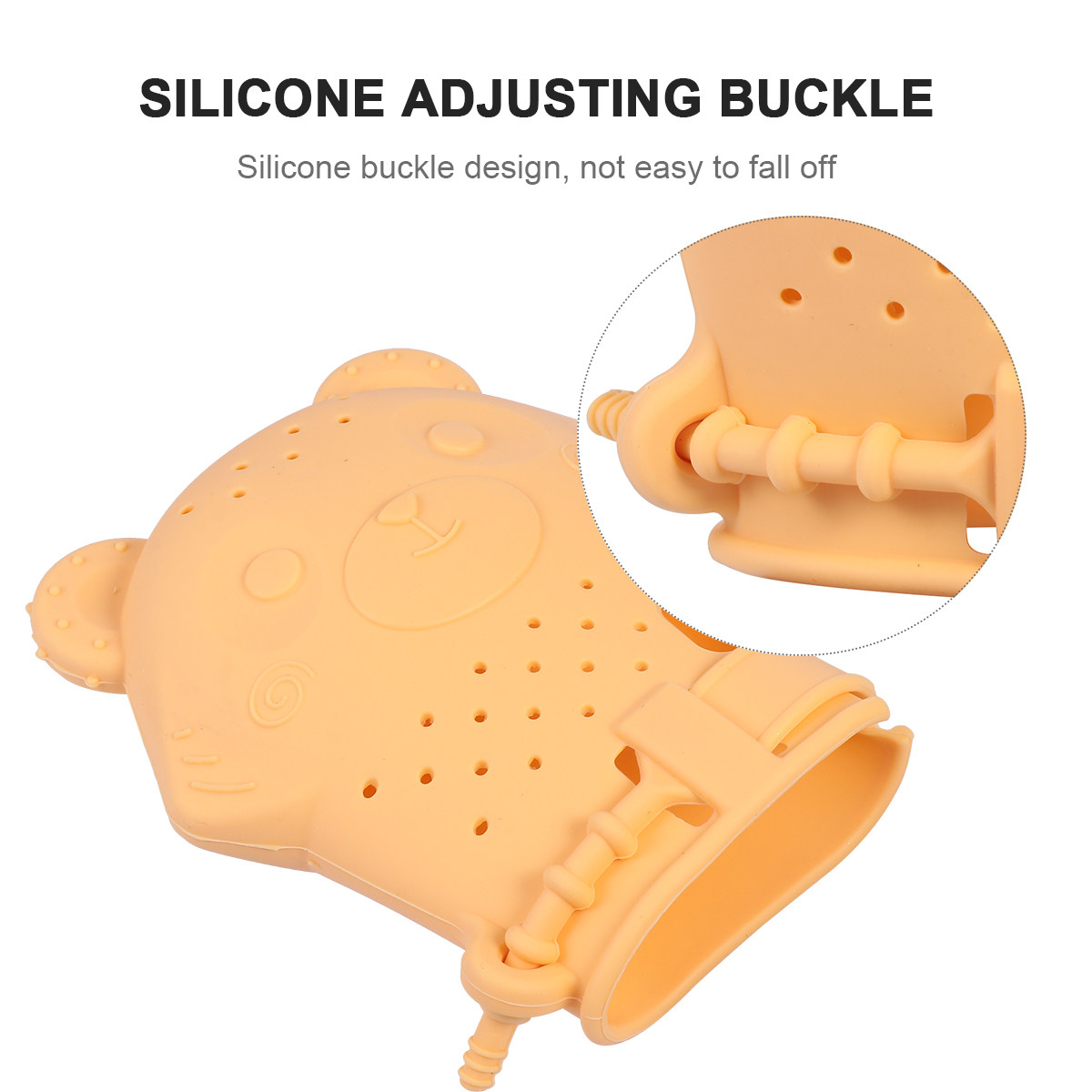 Silicone Baby Teether Mitten S - Teething Mitten Baby 评论和价格
