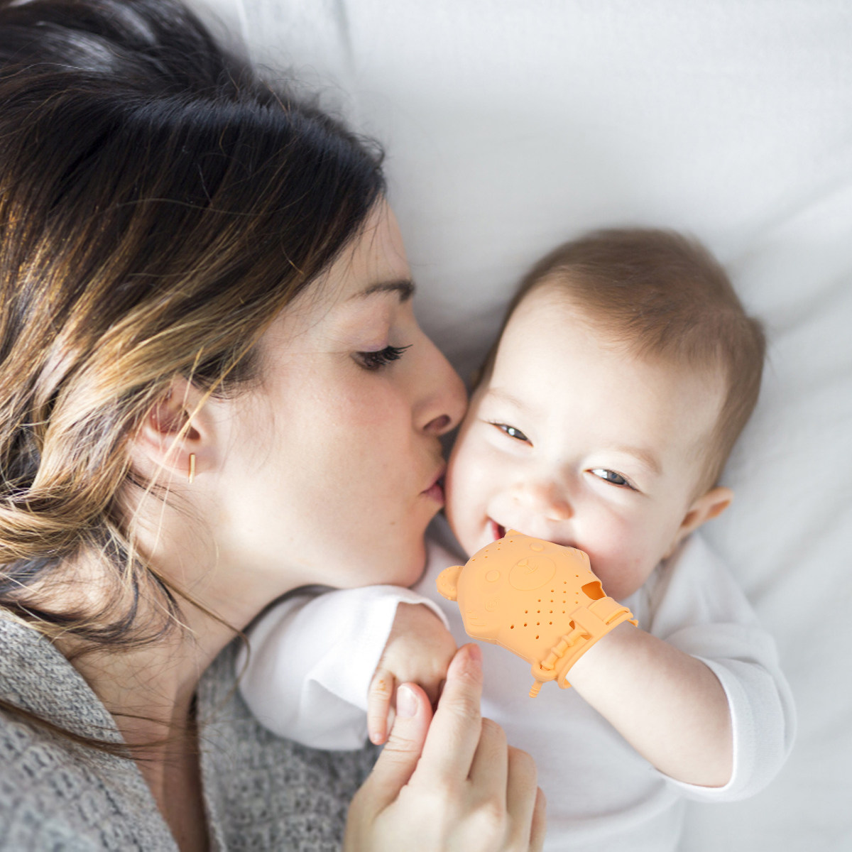 Silicone Baby Teether Mitten S - Teething Mitten Baby 评论和价格