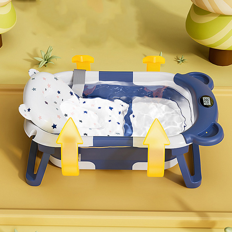 Folding Bathtub for Baby Bath  - Baby Products For Newborn 评论和价格