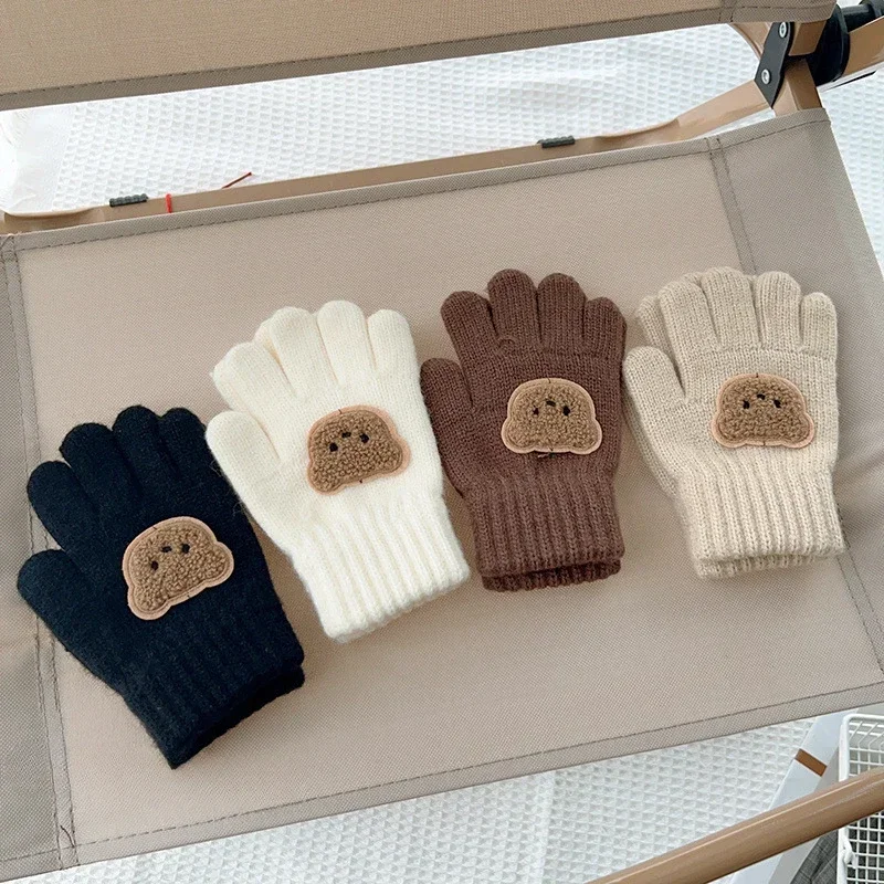 3-7Y Baby Cartoon Bear Mittens - Teething Mitten Baby 评论和价格
