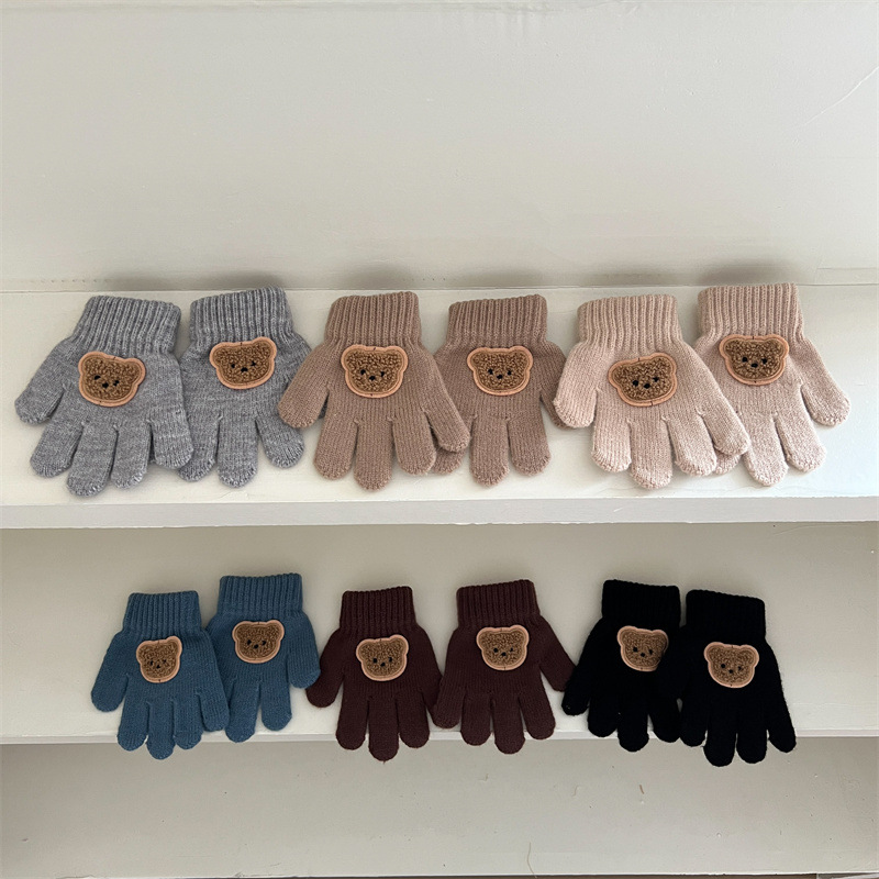 3-7Y Baby Cartoon Bear Mittens - Teething Mitten Baby 评论和价格