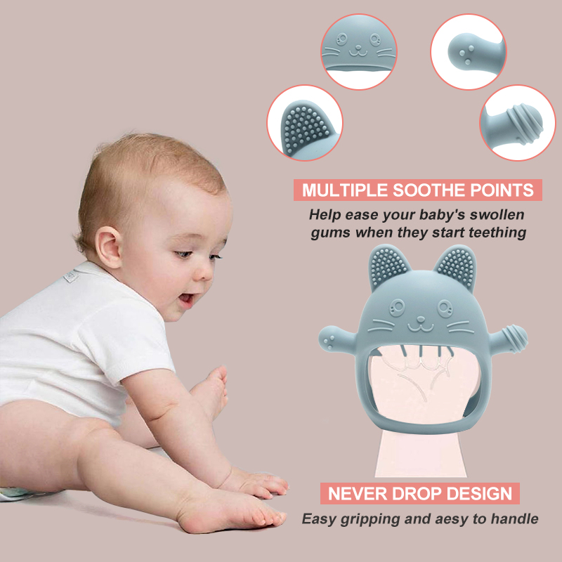 Baby Teething Mittens - Food-G - Teething Mitten Baby 评论和价格