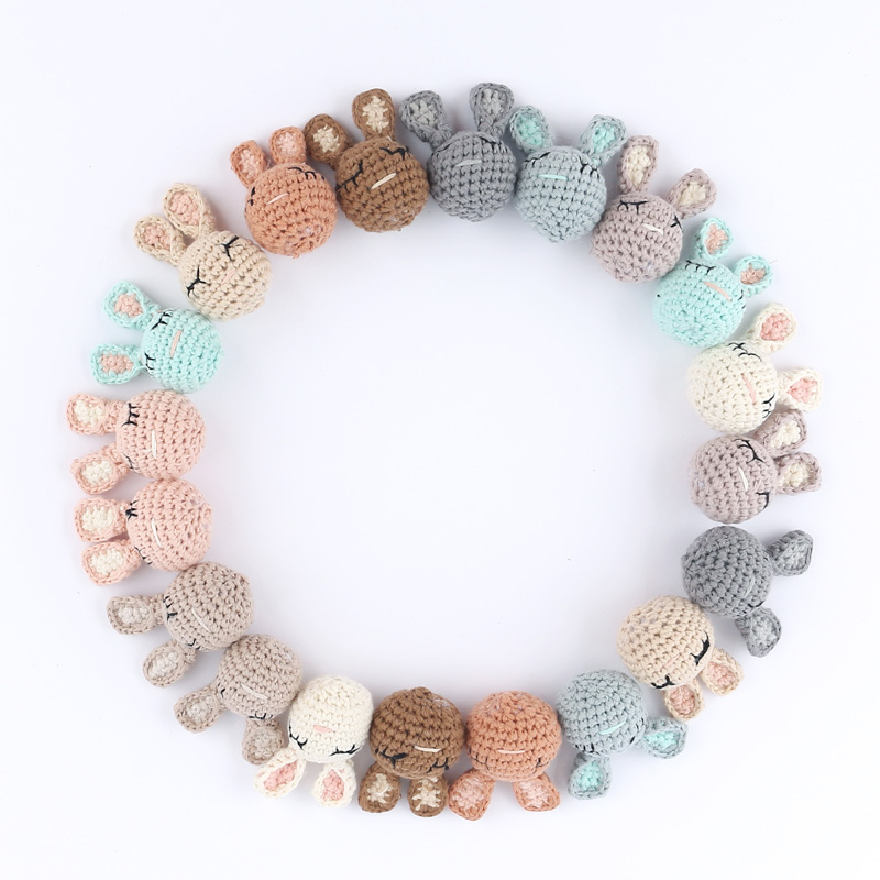 Crochet Beads Bear Rabbit Elk  - Baby Products Rabbit 评论和价格