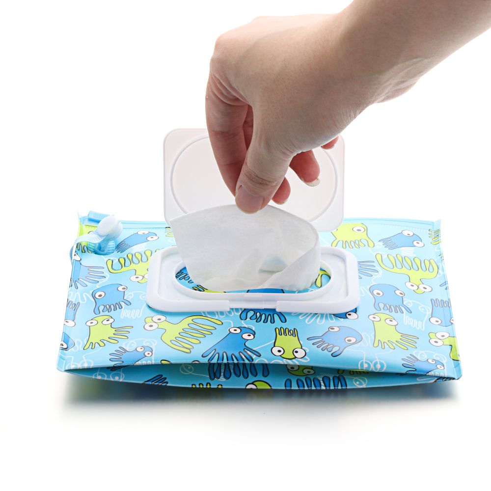 Portable Flip Cover Wet Wipes  - Baby Products Korean 评论和价格