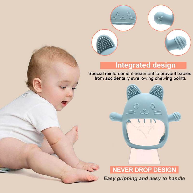 TYRY.HU Baby Teething Mittens  - Teething Mitten Baby 评论和价格