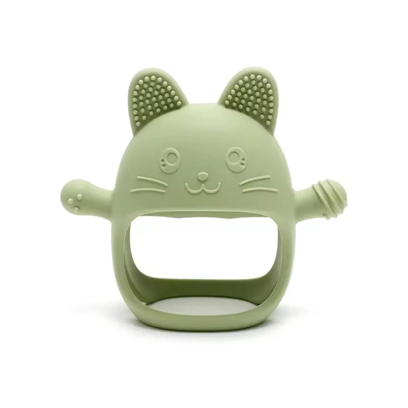 1PC Baby Silicone Teethers Glo - Teething Mitten Baby 评论和价格
