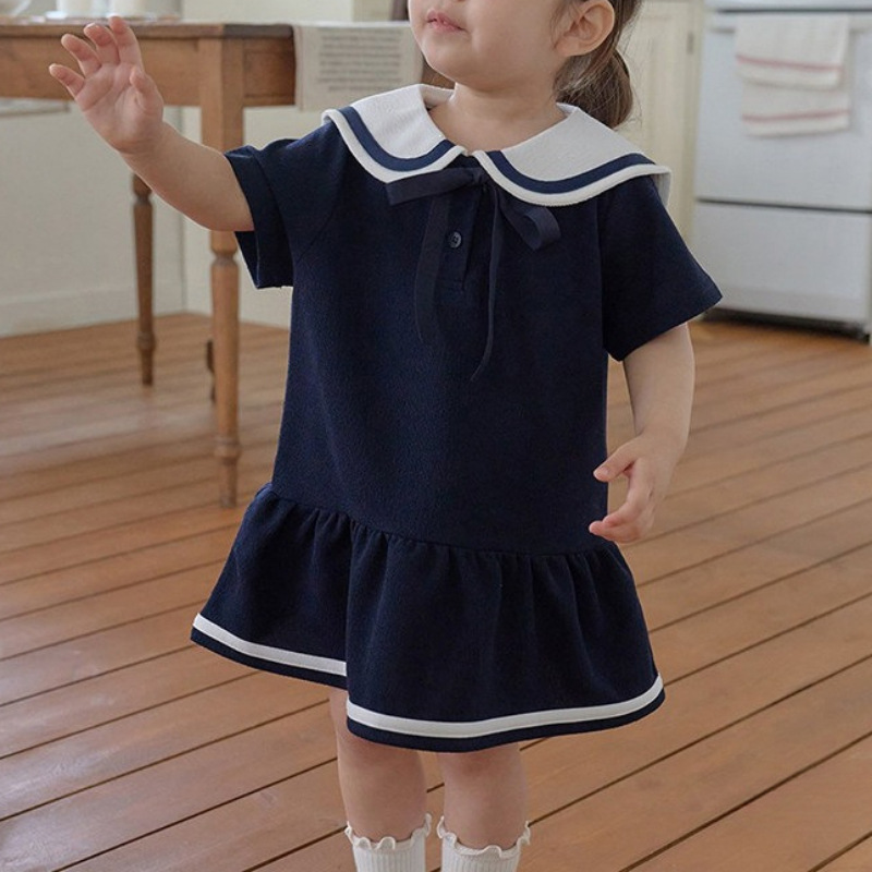 Girl's Baby Collar Dress 2026  - Baby Products Korean 评论和价格