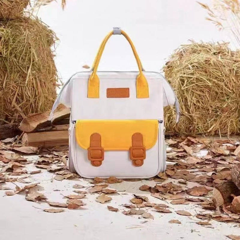 Color Blocked Backpack for Mom - Baby Products Korean 评论和价格