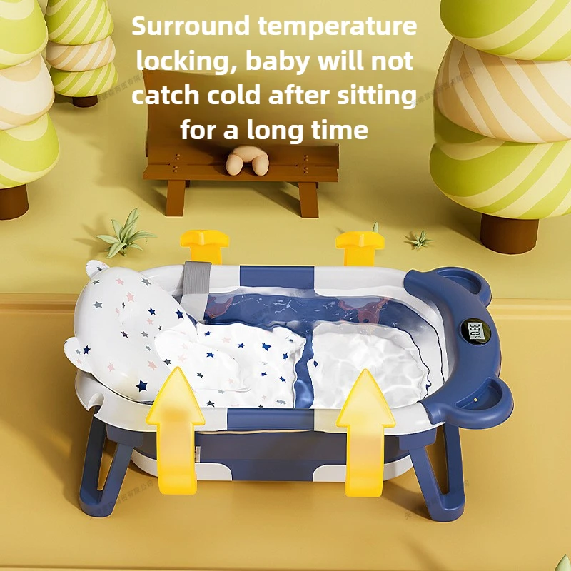 Foldable Baby Bath Tub Intelli - Baby Products For Newborn 评论和价格