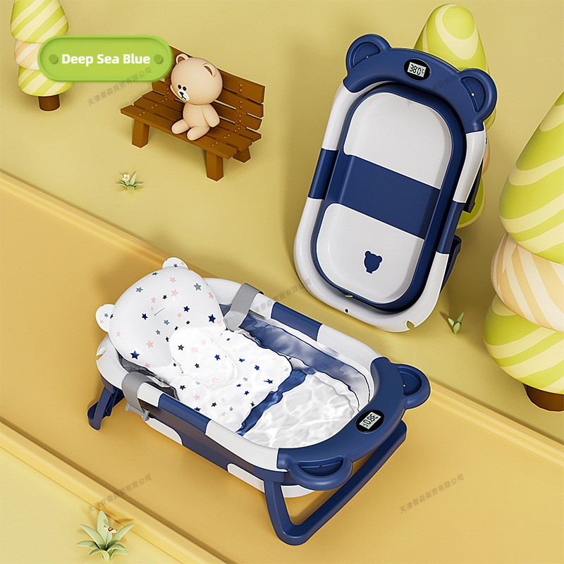 Foldable Baby Bath Tub Intelli - Baby Products For Newborn 评论和价格