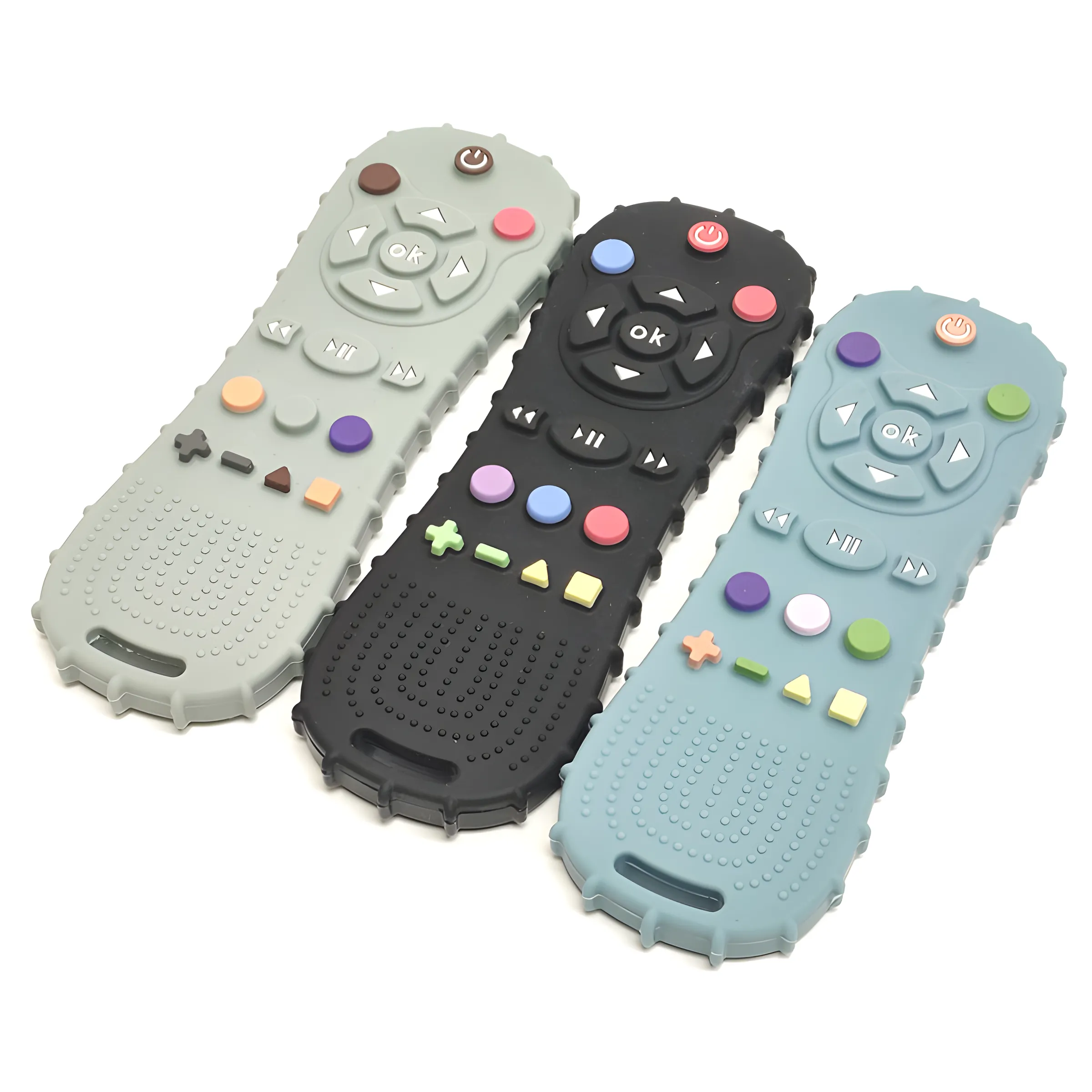1/3PCS Baby Remote Control Tee - Teething Mitten Baby 评论和价格
