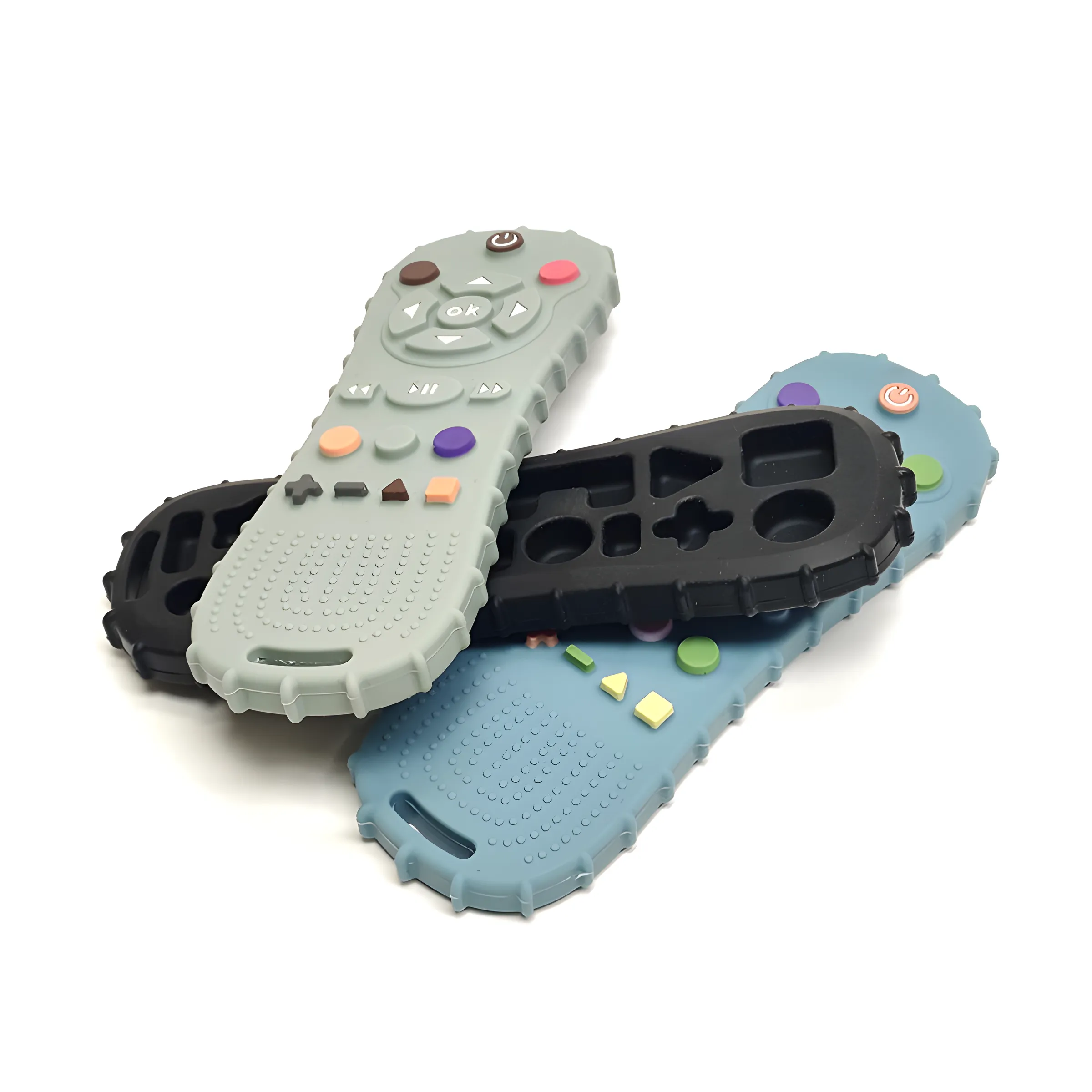 1/3PCS Baby Remote Control Tee - Teething Mitten Baby 评论和价格