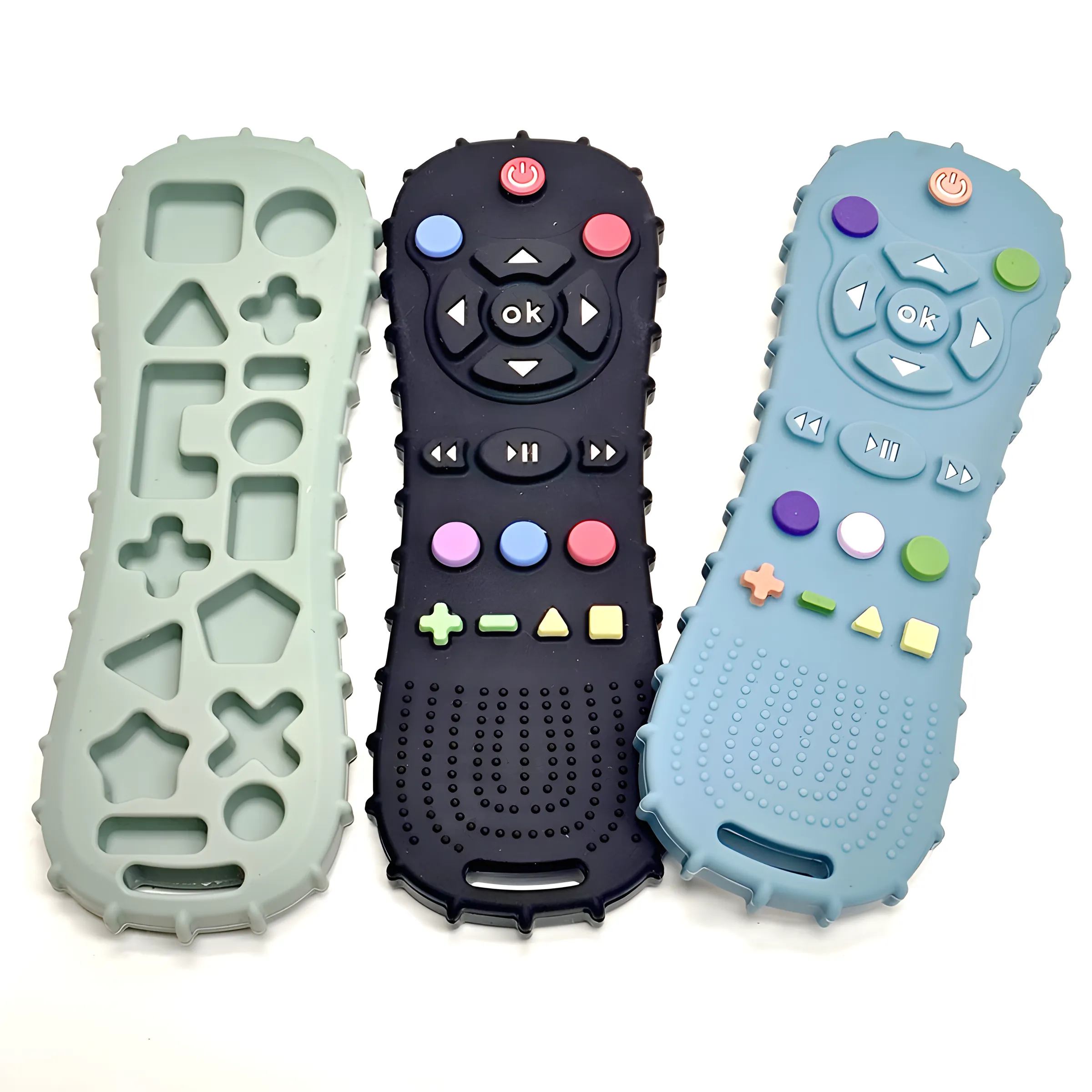 1/3PCS Baby Remote Control Tee - Teething Mitten Baby 评论和价格